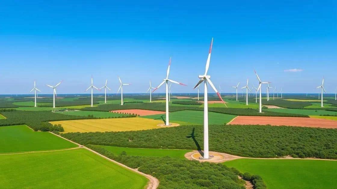 The role of wind turbines in sustainable energy