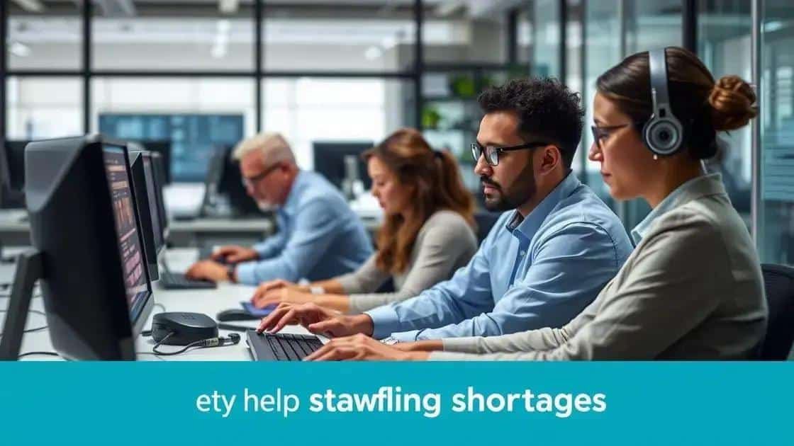 The role of technology in addressing shortages