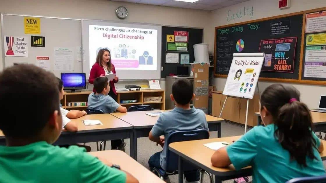 Challenges in teaching digital citizenship