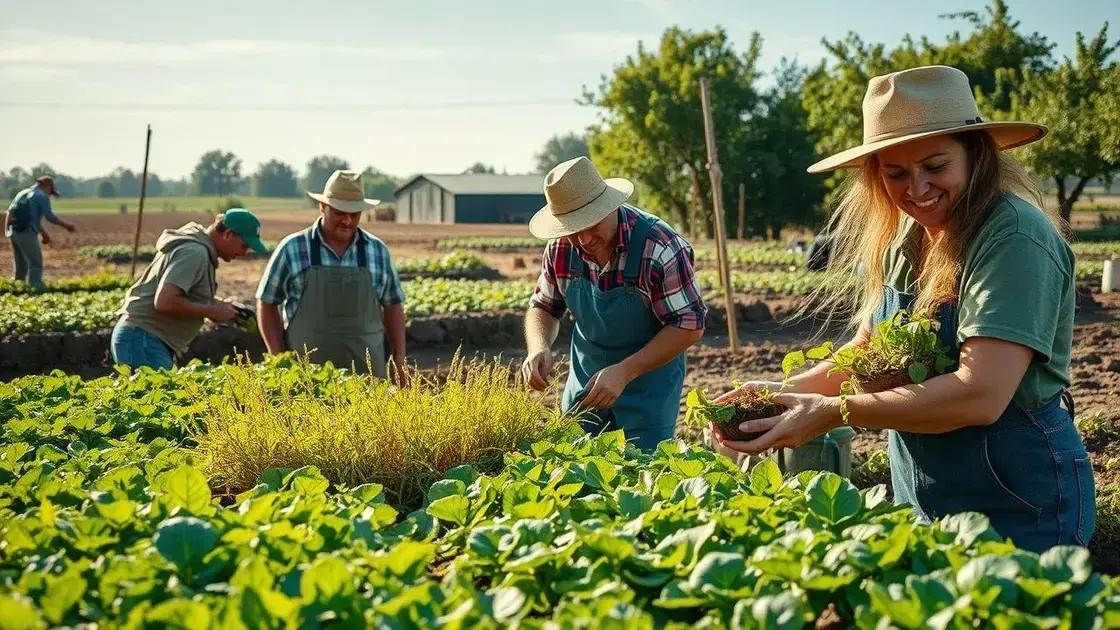 Challenges and solutions in sustainable farming