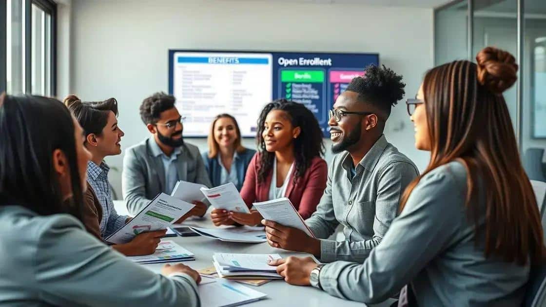 Best practices for open enrollment communication