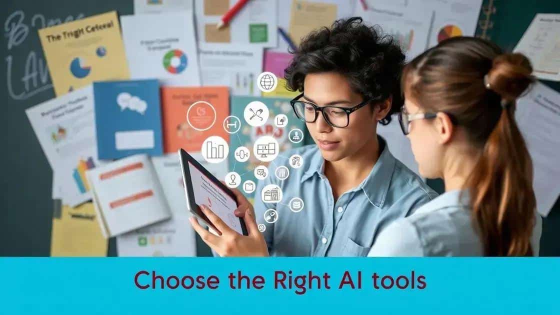 Choosing the right AI tools for your teaching style