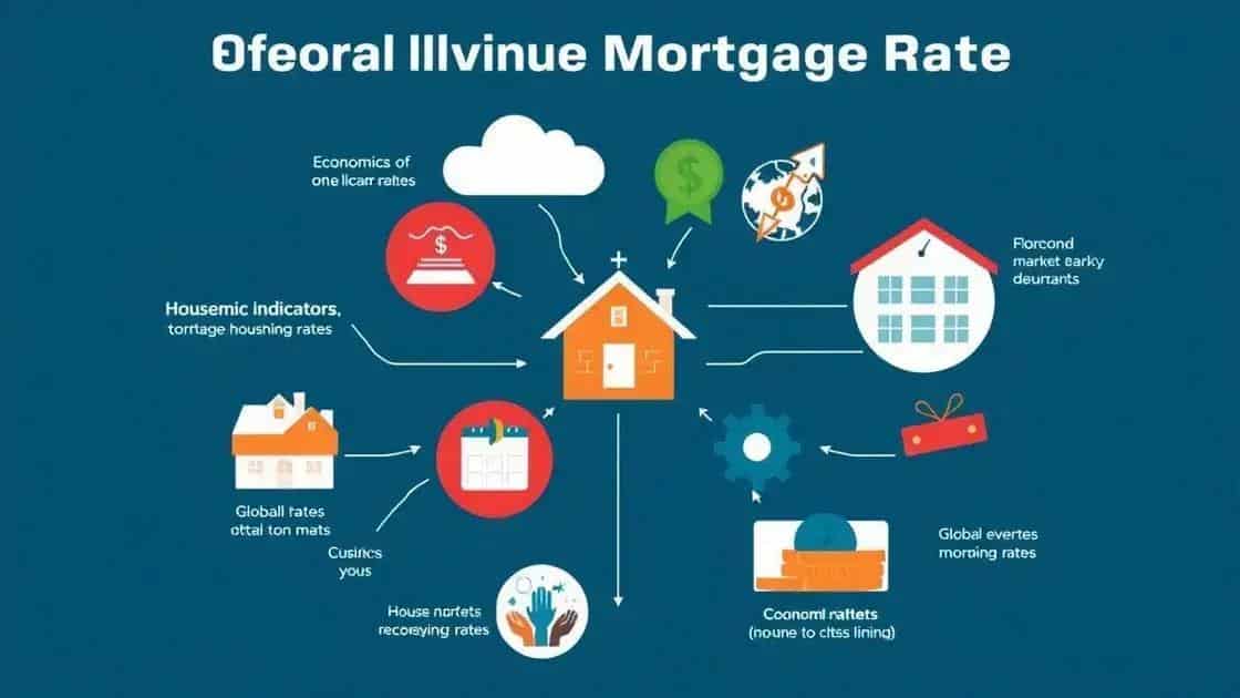 Factors influencing US mortgage rates this month