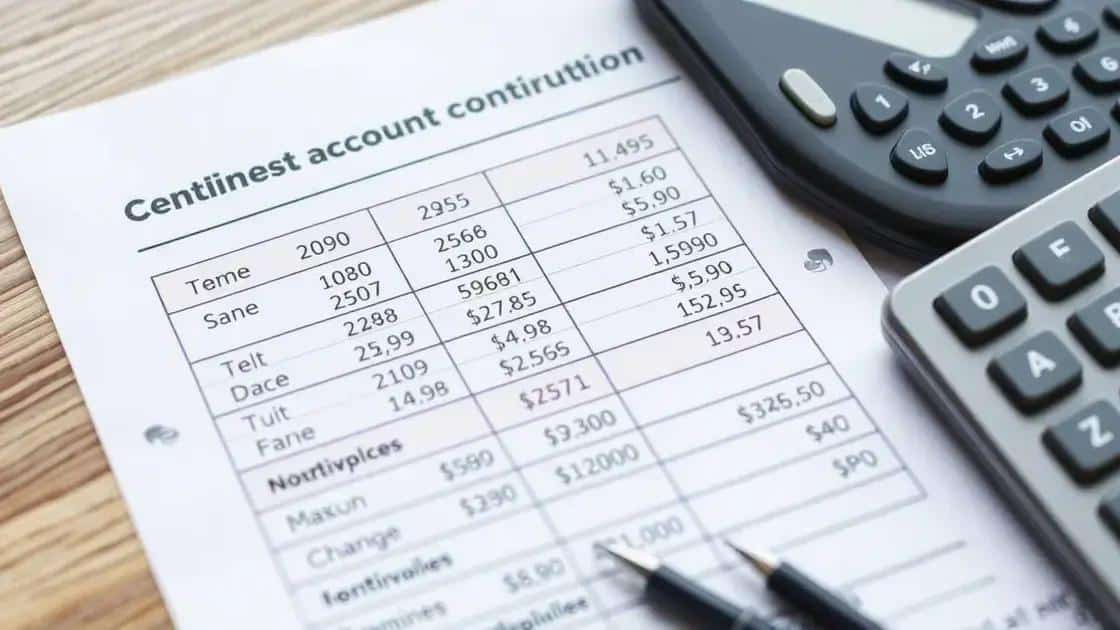 How contribution limits change each year