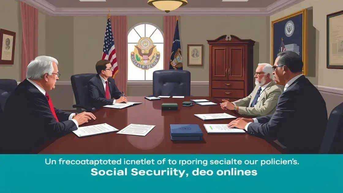 Key updates in social security policies